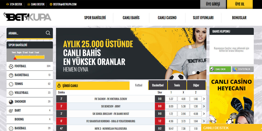 betkupa inceleme