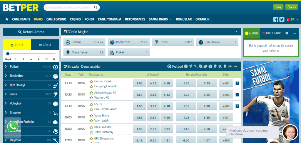 betper inceleme