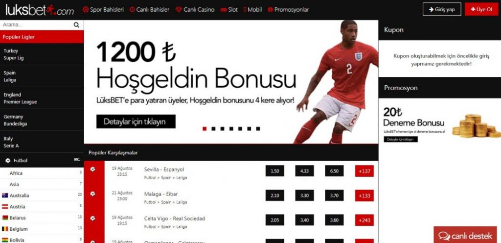 lüksbet inceleme