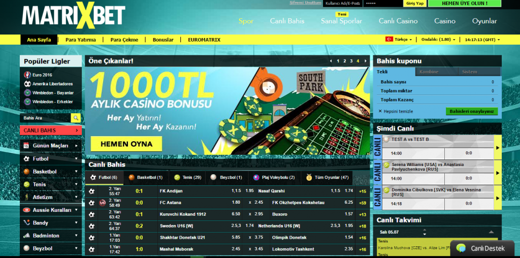 matrixbet inceleme
